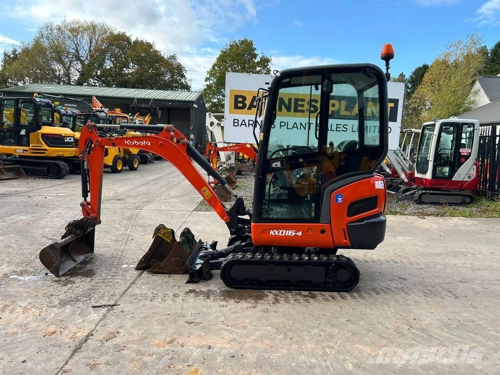 Kubota KX 016-4 Εκσκαφάκι (διαβολάκι) < 7t