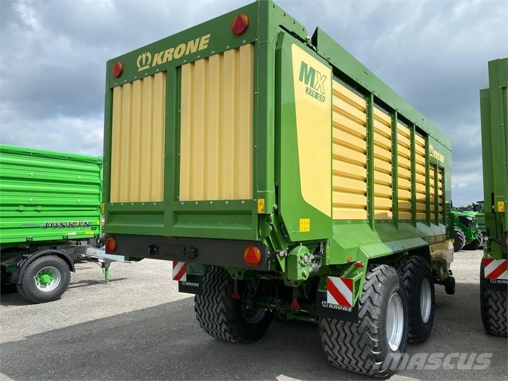 Krone MX 370 GD Ρυμούλκα με διάταξη αυτοφόρτωσης