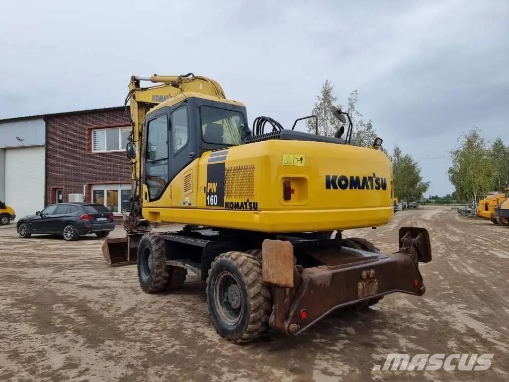 Komatsu PW 160-7 Εκσκαφείς με τροχούς - λάστιχα
