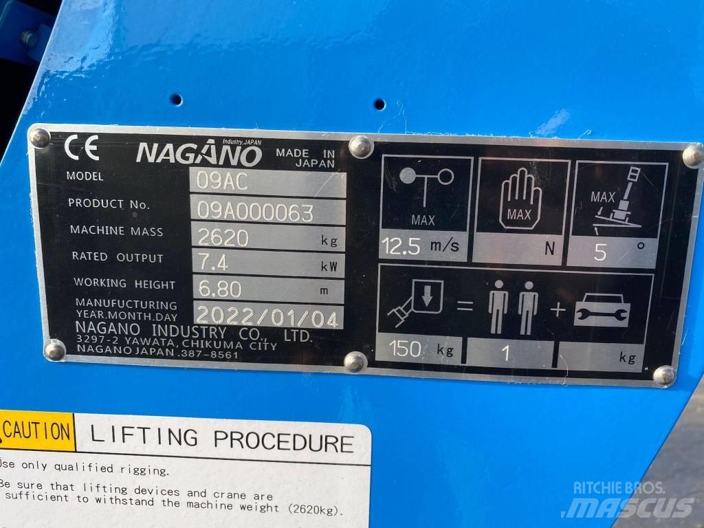 Nagano 09 AC Ανυψωτήρες με αρθρωτό βραχίονα