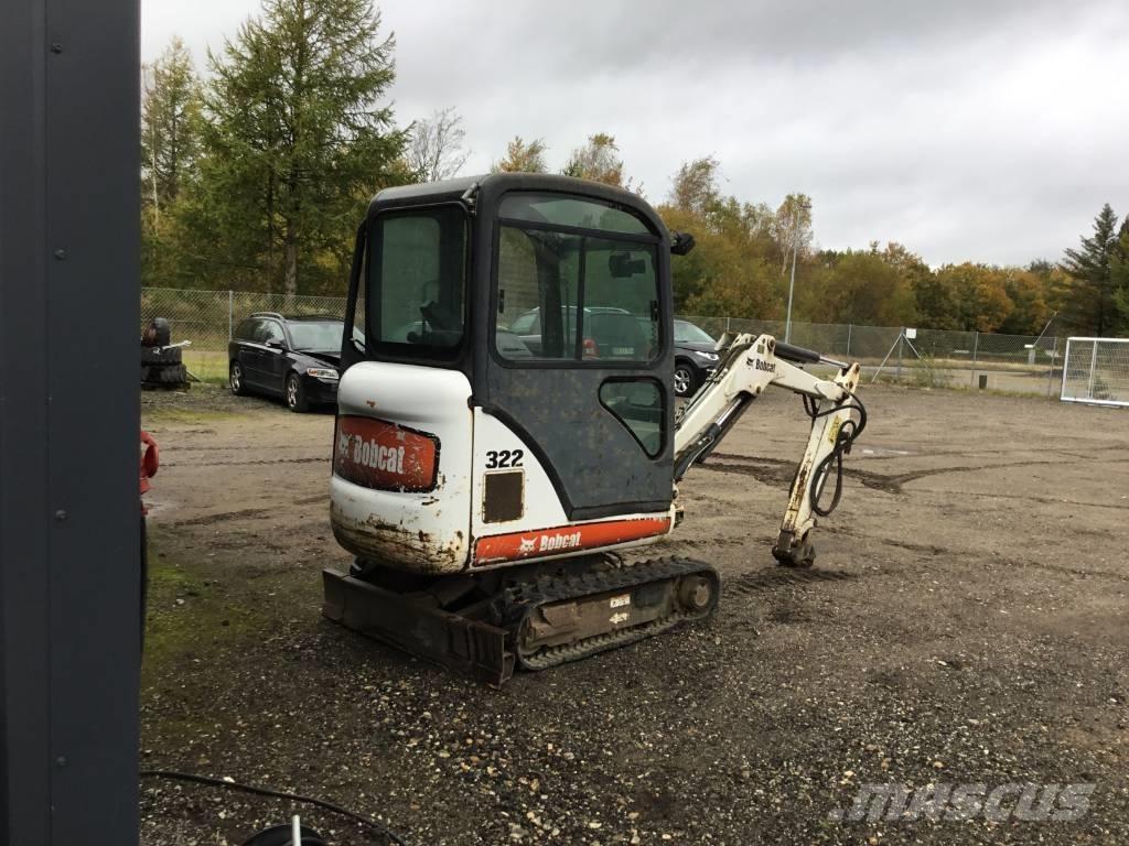 Bobcat 322 G Εκσκαφάκι (διαβολάκι) < 7t