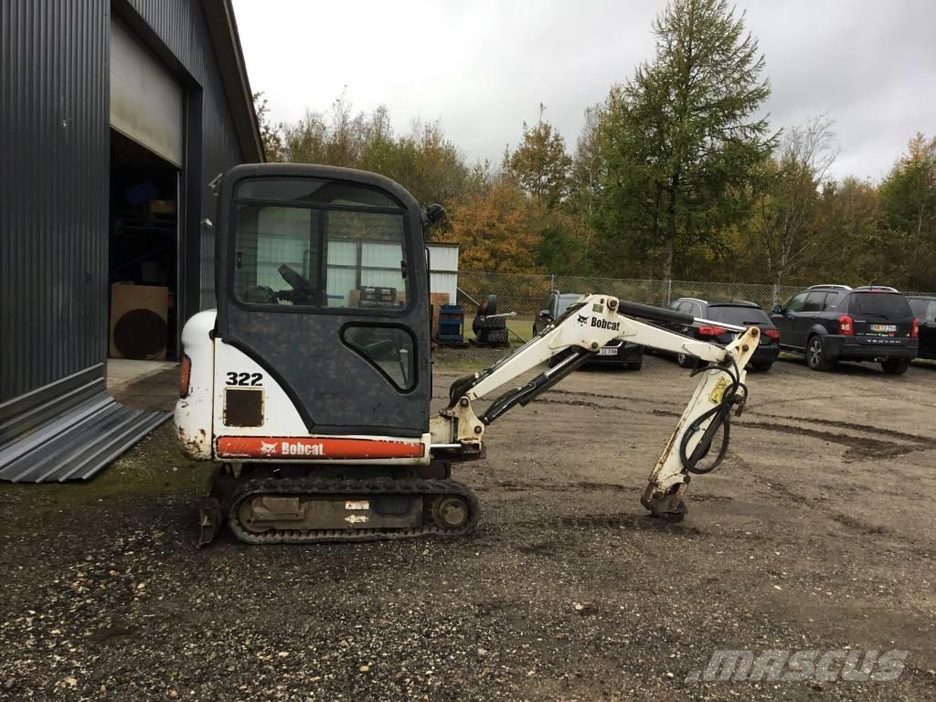 Bobcat 322 G Εκσκαφάκι (διαβολάκι) < 7t
