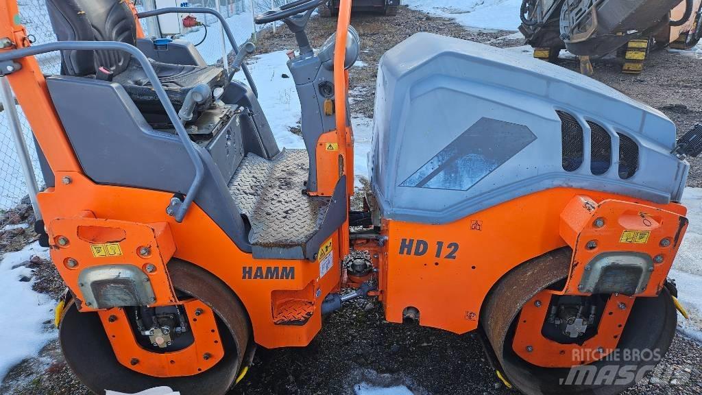 Hamm HD 12 VV Οδοστρωτήρες διπλού κυλίνδρου