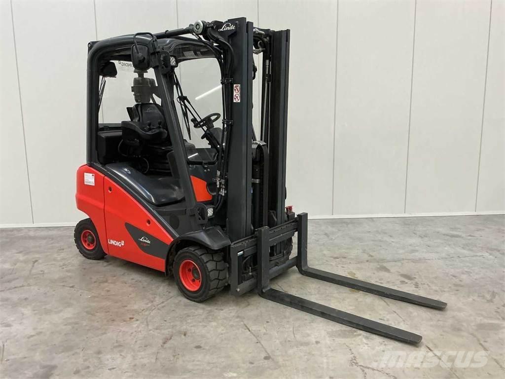 Linde H18T Περονοφόρα ανυψωτικά κλαρκ με φυσικό αέριο LPG