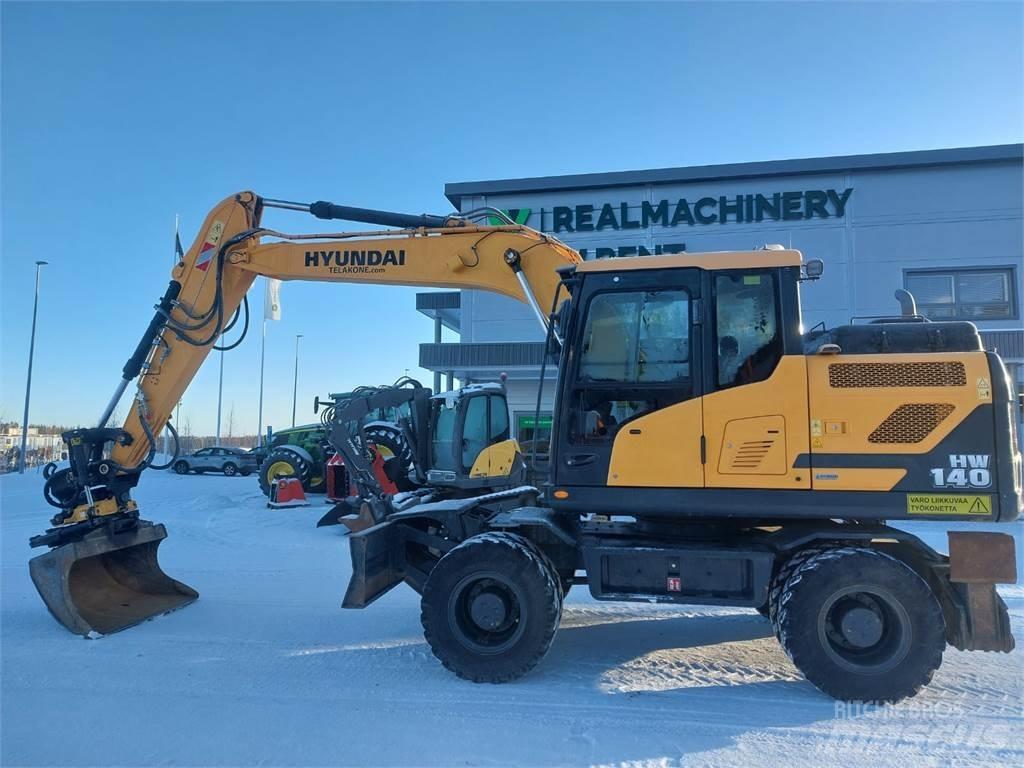 Hyundai HW140 Εκσκαφείς με τροχούς - λάστιχα