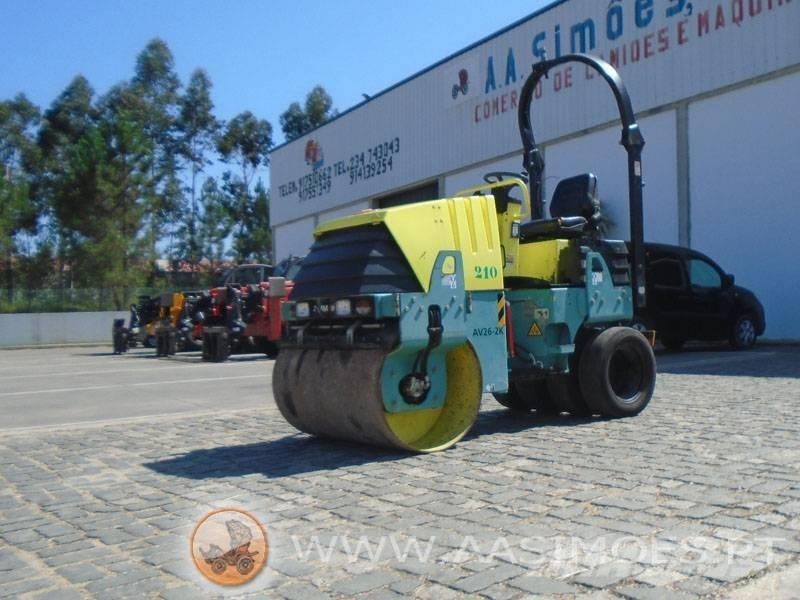 Ammann AV 26-2K Κύλινδροι συμπίεσης εδάφους