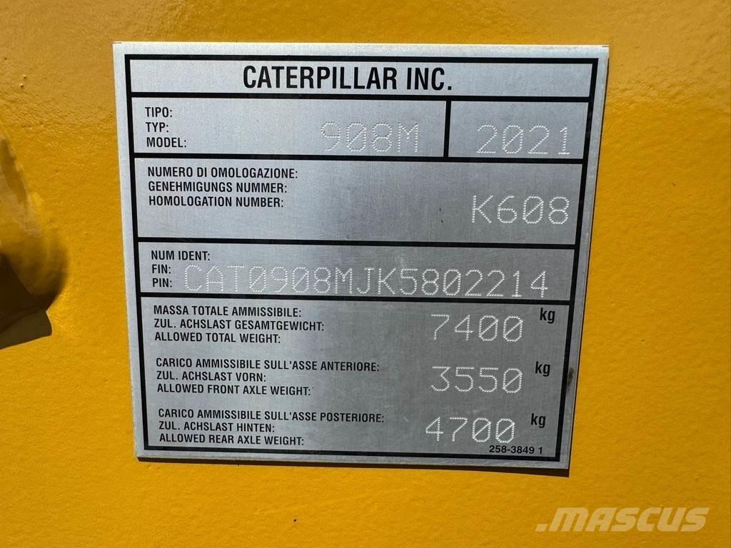 CAT 908M CE + EPA Φορτωτές με λάστιχα (Τροχοφόροι)