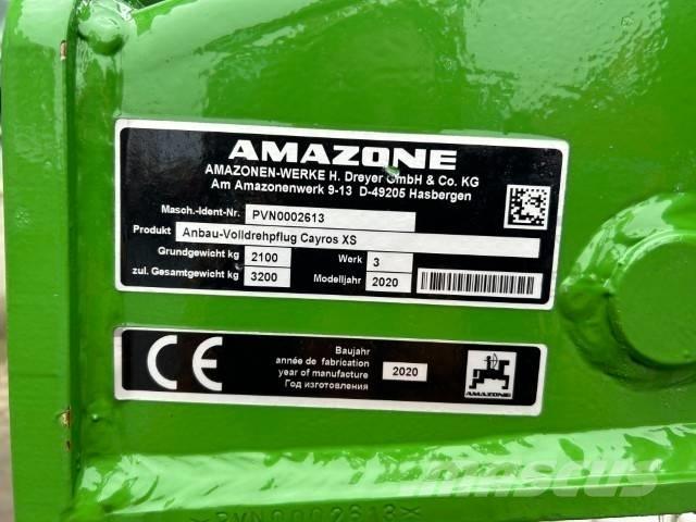 Amazone CAYROS XS Συμβατικά άροτρα