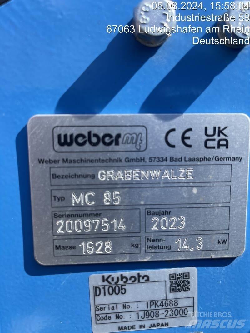 Weber MC85 Οδοστρωτήρες