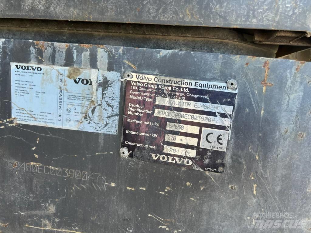 Volvo EC480EHR Εκσκαφείς κατεδαφίσεων