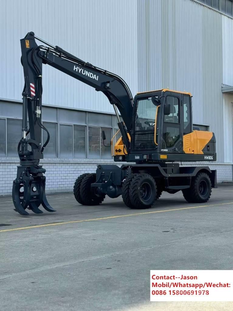 Hyundai HW80 Εκσκαφείς με τροχούς - λάστιχα