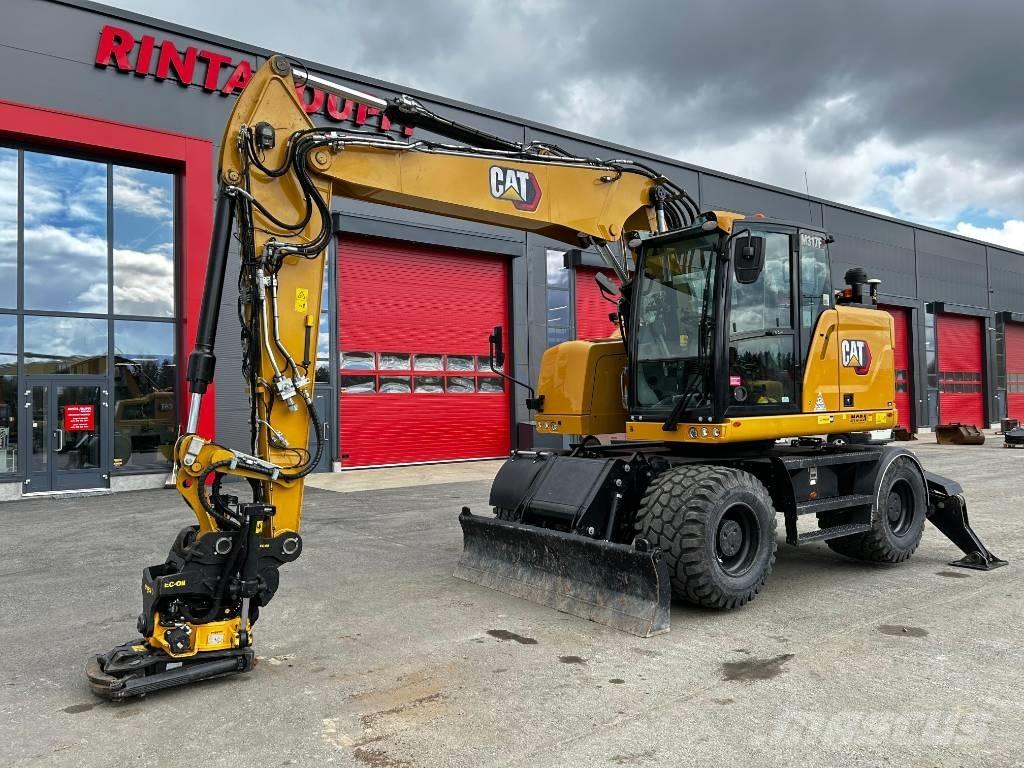 CAT M317F / Myyty, Sold Εκσκαφείς με τροχούς - λάστιχα