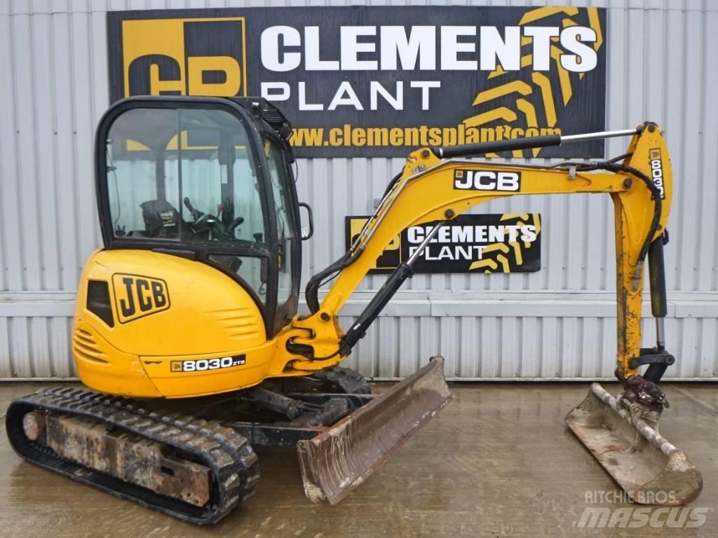 JCB 8030 ZTS Εκσκαφάκι (διαβολάκι) < 7t