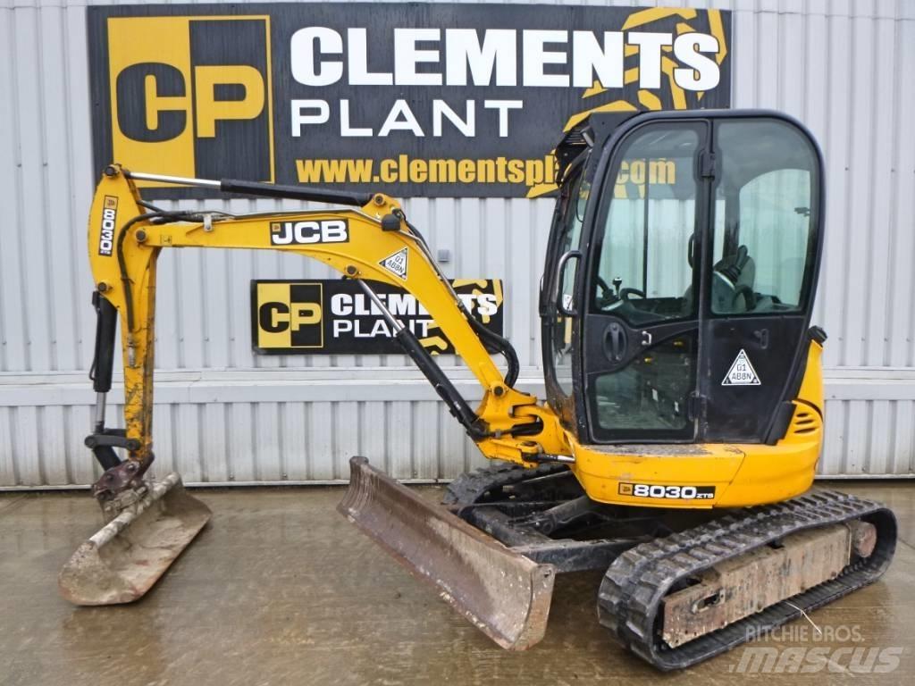 JCB 8030 ZTS Εκσκαφάκι (διαβολάκι) < 7t