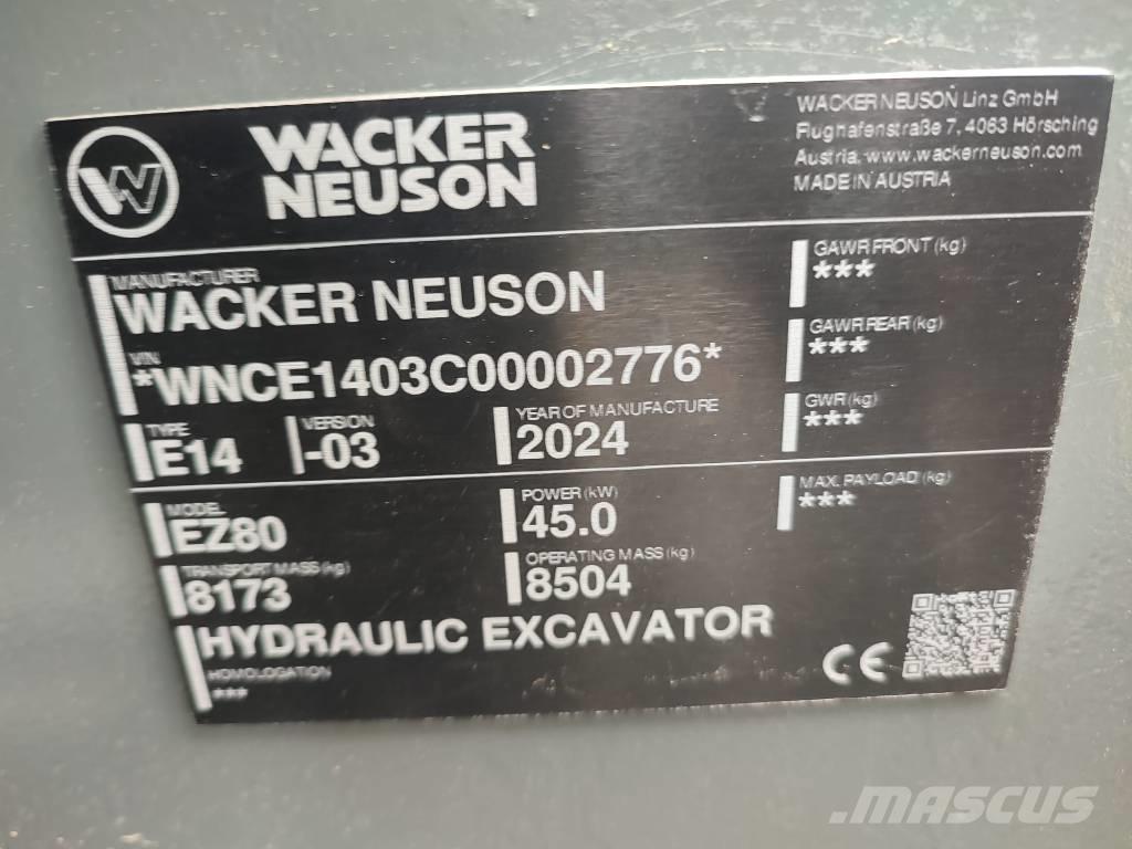 Wacker Neuson EZ 80 Μίνι εκσκαφείς 7t - 12t
