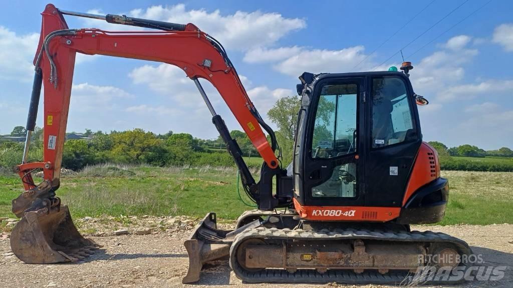 Kubota KX 080-4 Μίνι εκσκαφείς 7t - 12t