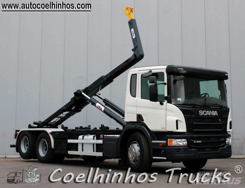Scania P 450 Φορτηγά για εμπορευματοκιβώτια