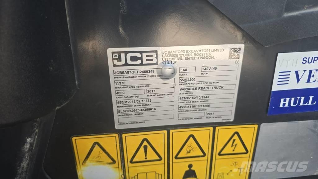JCB 540-140 Τηλεσκοπικοί ανυψωτές