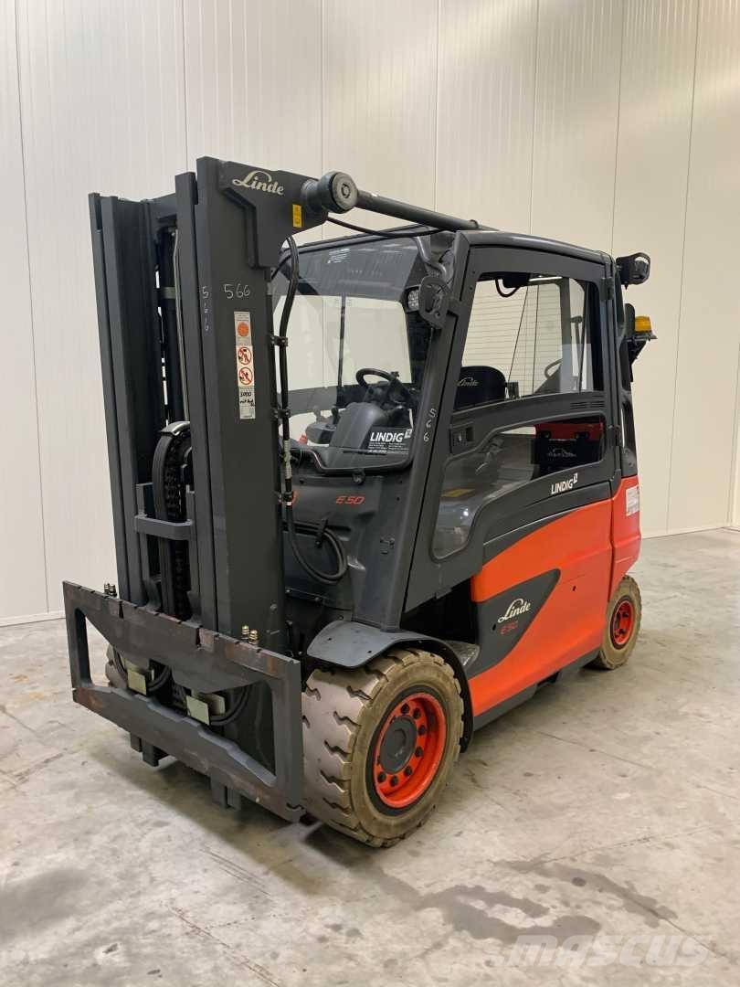 Linde E50/600L Ηλεκτρικά περονοφόρα ανυψωτικά κλαρκ