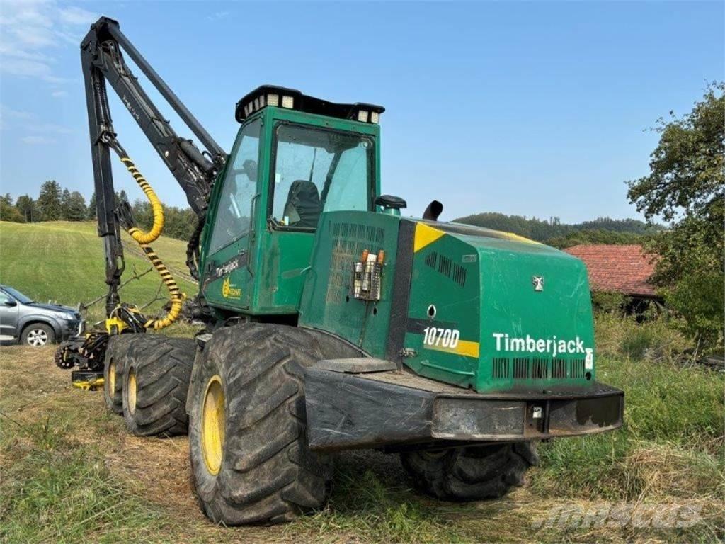 Timberjack 1070 D Θεριζοαλωνιστικές μηχανές