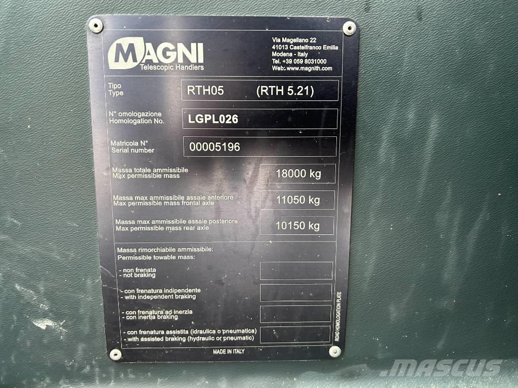 Magni RTH 5.21 Τηλεσκοπικοί ανυψωτές