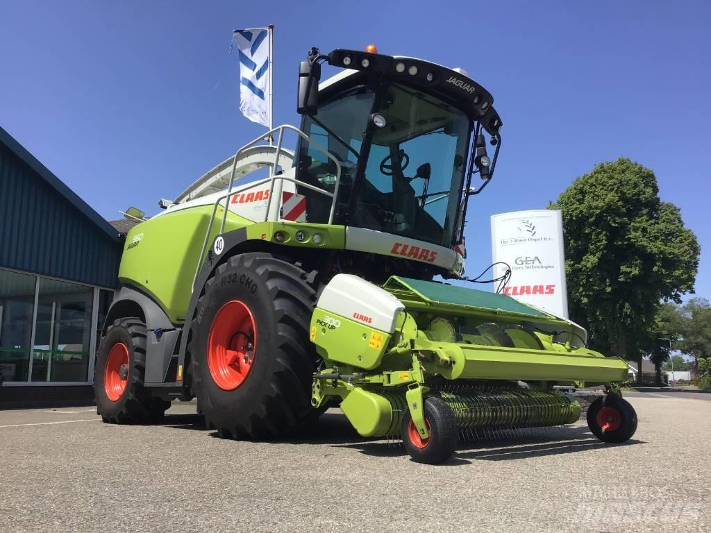 CLAAS Jaguar 960 Θεριζοαλωνιστικές μηχανές