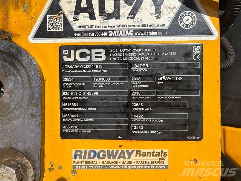 JCB 457 Φορτωτές με λάστιχα (Τροχοφόροι)