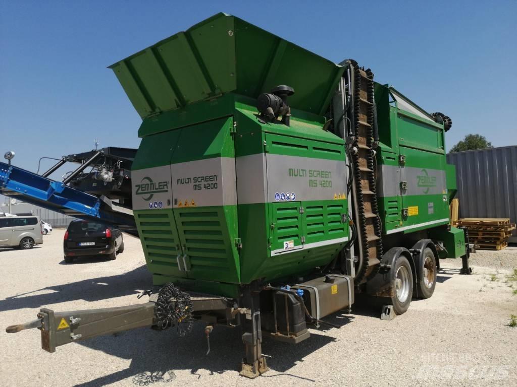 Zemmler MS 4200-097 Κινητές μηχανές κοσκινίσματος