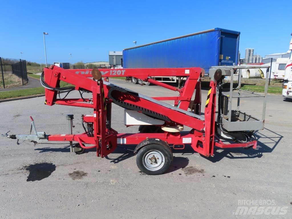 Niftylift 120 T Εναέριες πλατφόρμες τοποθετημένες σε ρυμούλκα