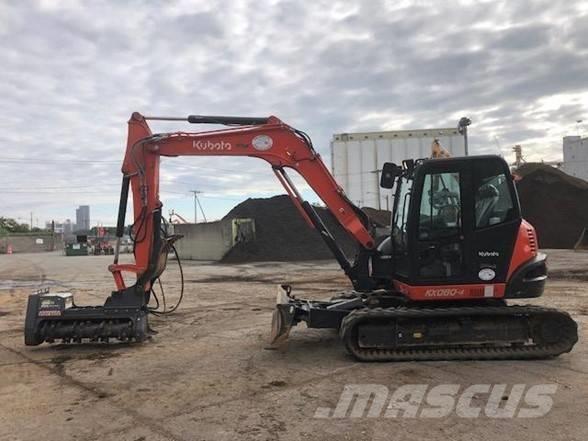 Kubota KX 080-4S2 Εκσκαφείς με ερπύστριες