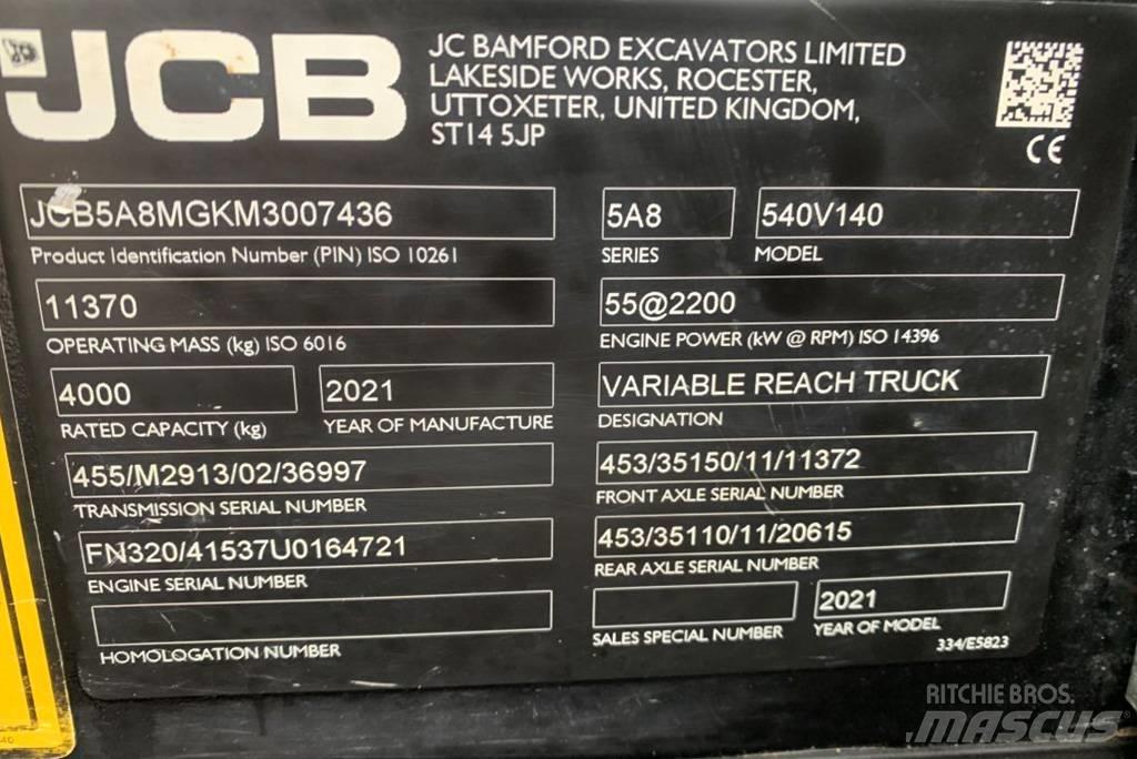 JCB 540-140 Τηλεσκοπικοί ανυψωτές