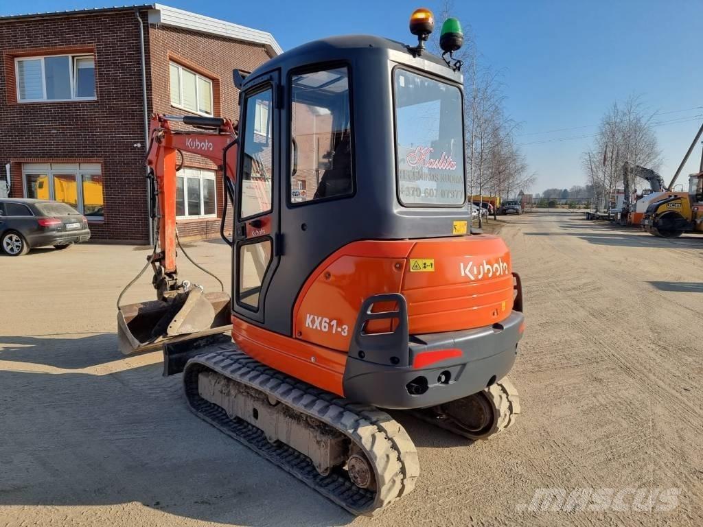 Kubota KX 61-3 Εκσκαφάκι (διαβολάκι) < 7t