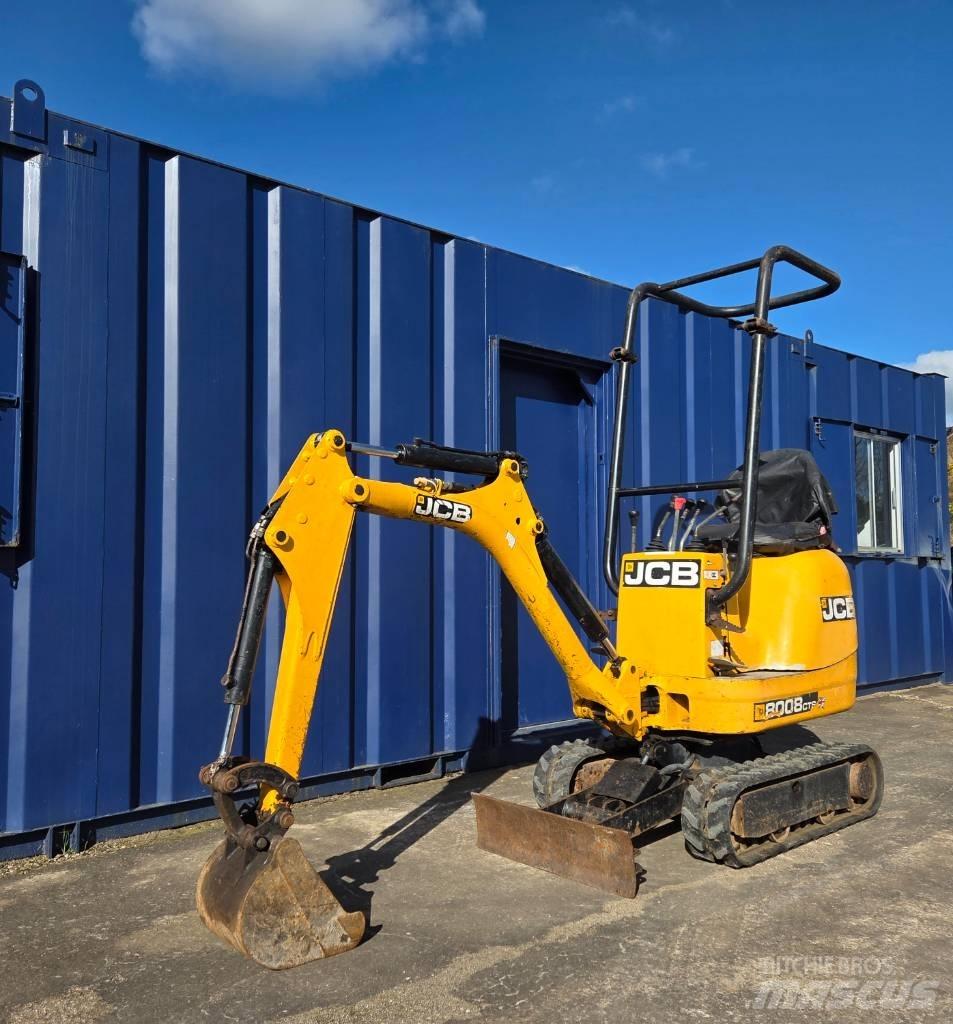 JCB 8008 CTS 3 Bkts Εκσκαφάκι (διαβολάκι) < 7t