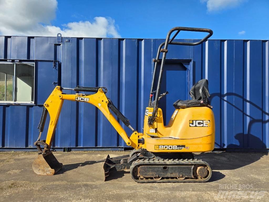 JCB 8008 CTS 3 Bkts Εκσκαφάκι (διαβολάκι) < 7t