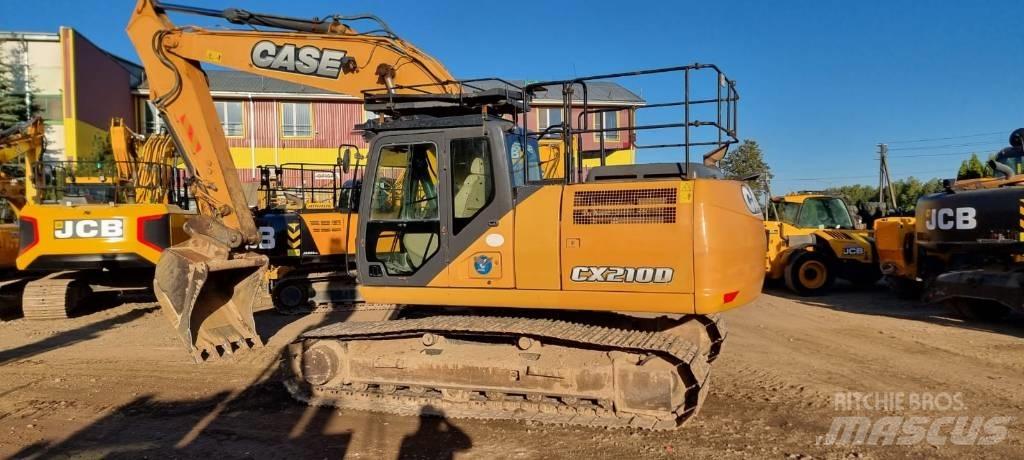CASE CX 210 D Εκσκαφείς με ερπύστριες