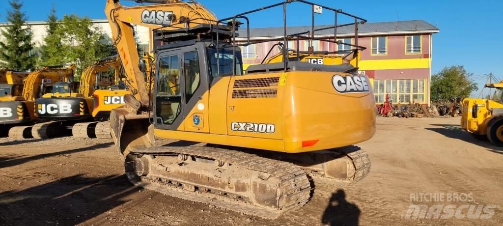 CASE CX 210 D Εκσκαφείς με ερπύστριες