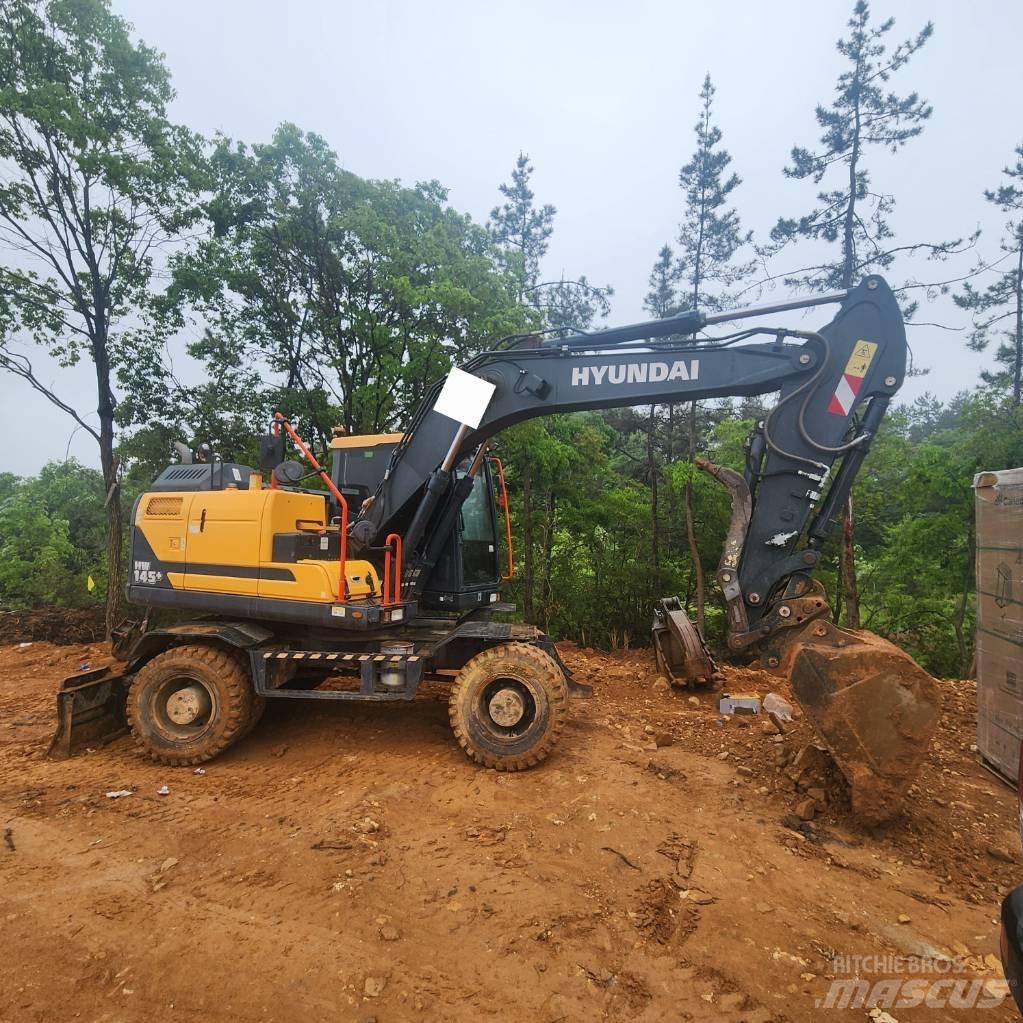 Hyundai HW 145 Εκσκαφείς με τροχούς - λάστιχα