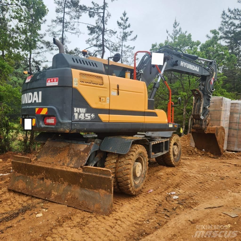 Hyundai HW 145 Εκσκαφείς με τροχούς - λάστιχα