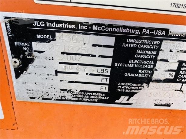 JLG 450 AJ Ανυψωτήρες με αρθρωτό βραχίονα