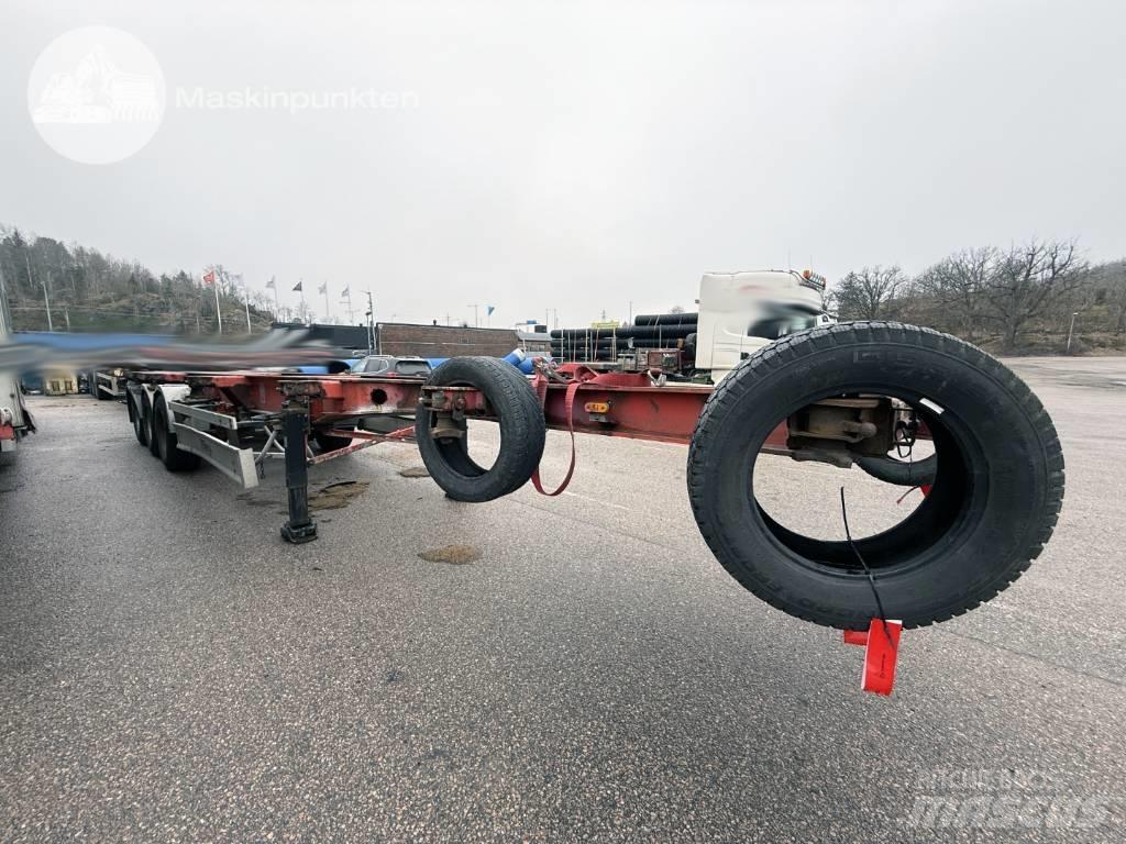 Fliegl SDS 400 Ημιρυμούλκες Container