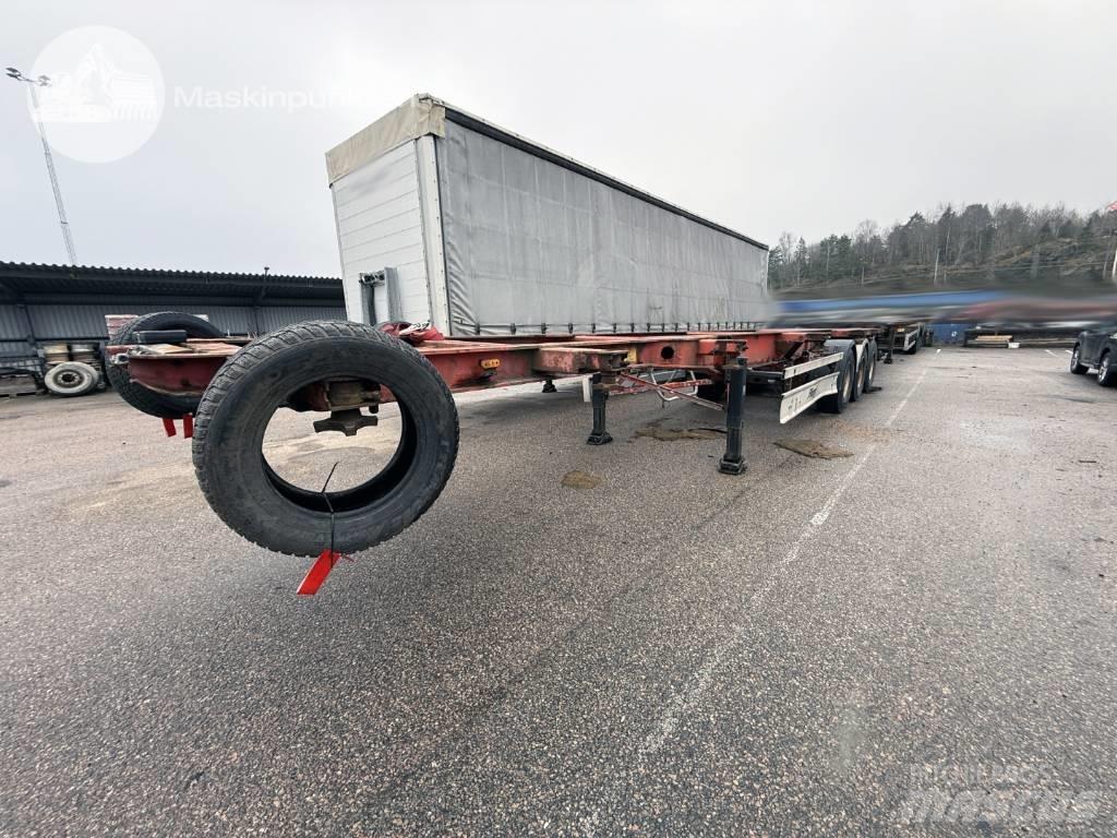 Fliegl SDS 400 Ημιρυμούλκες Container