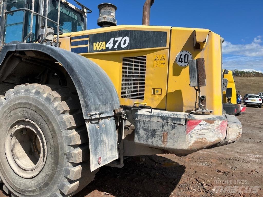 Komatsu WA 470 Φορτωτές με λάστιχα (Τροχοφόροι)