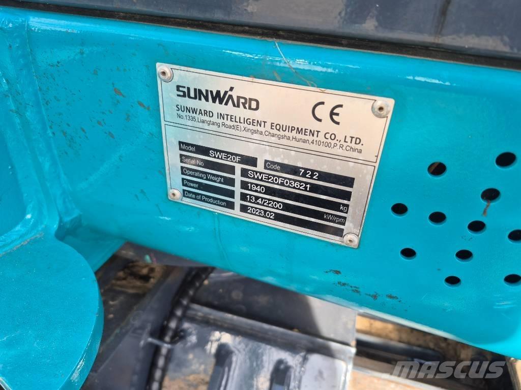 Sunward SWE 20 F Εκσκαφάκι (διαβολάκι) < 7t