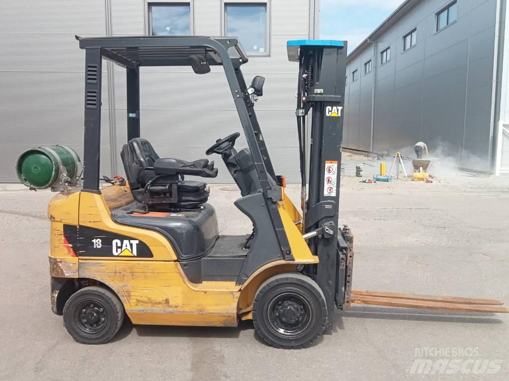 CAT GP 18 NT Περονοφόρα ανυψωτικά κλαρκ με φυσικό αέριο LPG