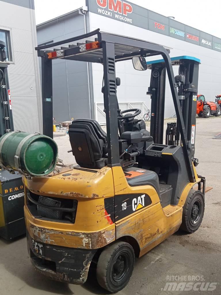 CAT GP 18 NT Περονοφόρα ανυψωτικά κλαρκ με φυσικό αέριο LPG
