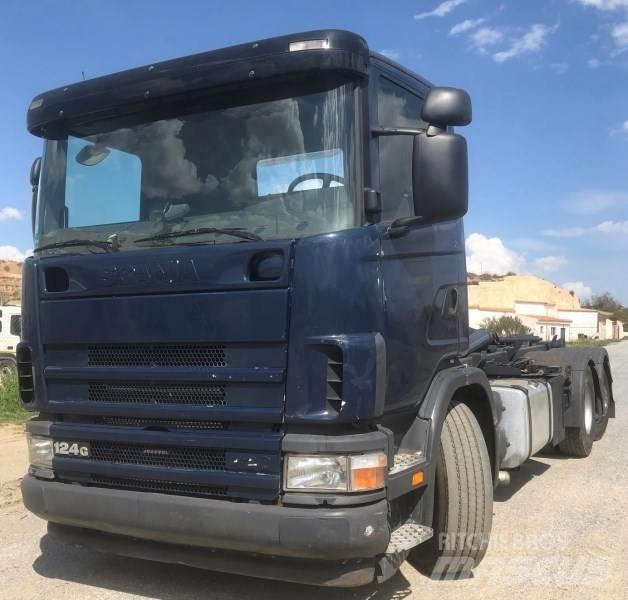 Scania 124 G Φορτηγά Ανατροπή