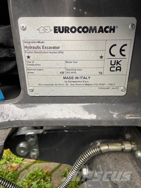 Eurocomach 22SR Εκσκαφάκι (διαβολάκι) < 7t