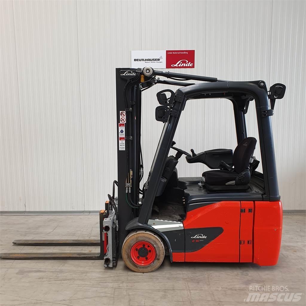 Linde E16C Ηλεκτρικά περονοφόρα ανυψωτικά κλαρκ