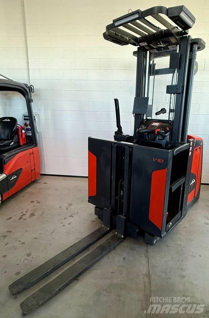 Linde V10/5212 Περονοφόρο ανυψωτικό συλλογής παραγγελιών μεσαίου ύψους