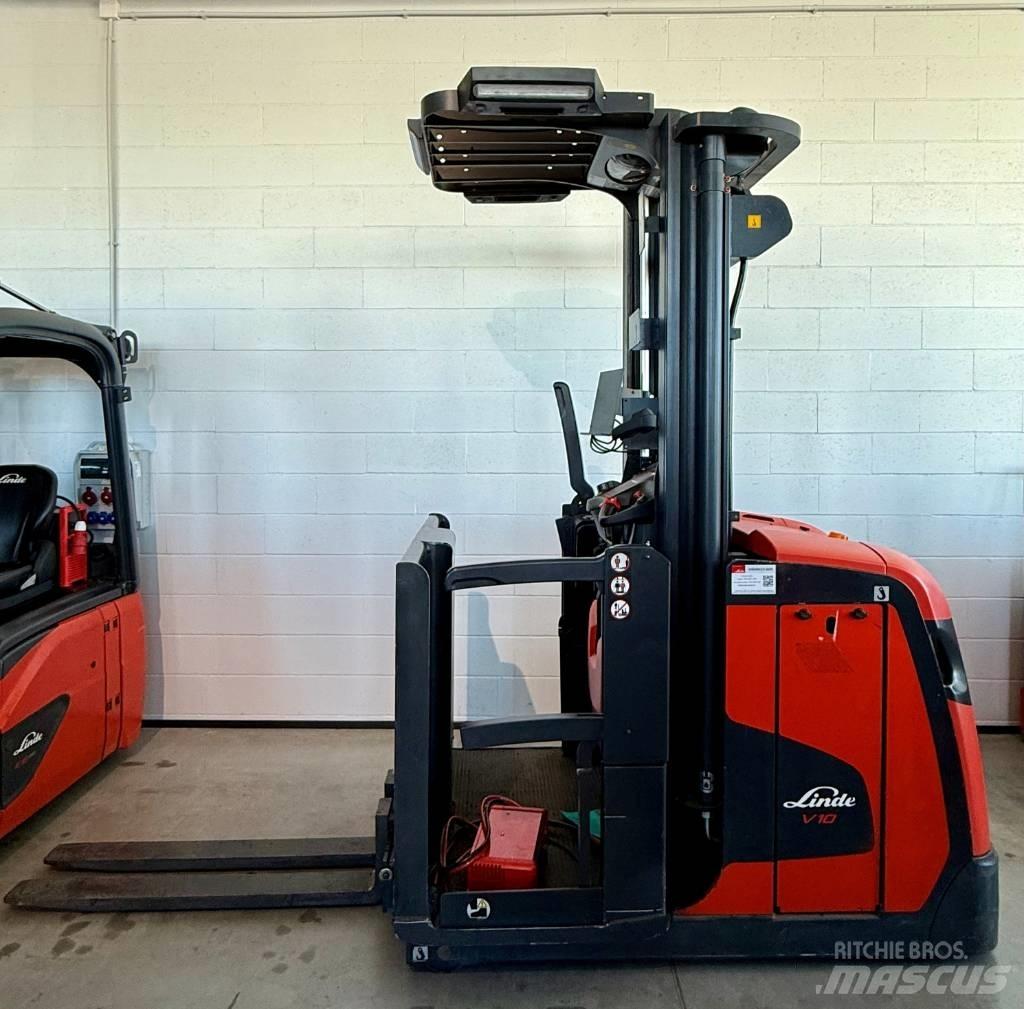Linde V10/5212 Περονοφόρο ανυψωτικό συλλογής παραγγελιών μεσαίου ύψους